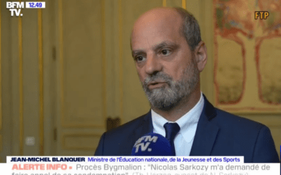 Blanquer : « Si vous devenez professeur, vous transmettez les valeurs de la République »