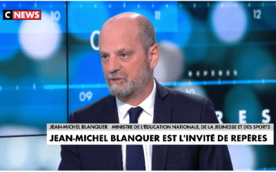 Allègement du protocole sanitaire : « nous avons l’espoir de passer au niveau 2 en primaire » (JM Blanquer)