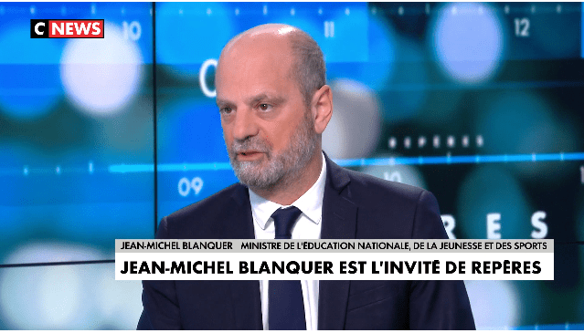 Allègement du protocole sanitaire : « nous avons l’espoir de passer au niveau 2 en primaire » (JM Blanquer)