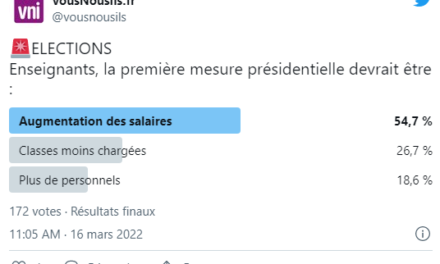 Second mandat de Macron : ce que veulent les enseignants