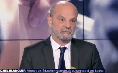 JM Blanquer : « vous êtes sûr de prendre des coups en tant que ministre de l’Education nationale »
