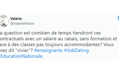 Job dating dans l&rsquo;académie de Versailles : qu&rsquo;en disent les enseignants ?