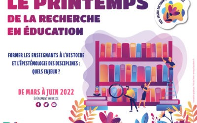 Printemps de la recherche en éducation 2022 : temps forts les 8 et 9 juin