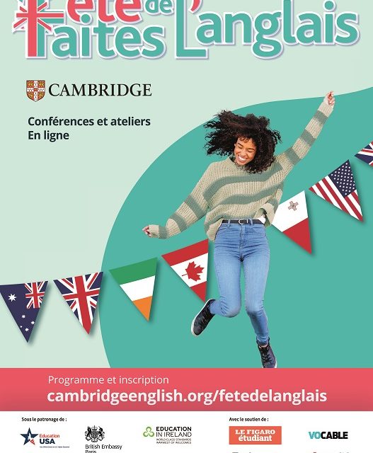 Rendez-vous en ligne le 15 octobre pour la 4ème édition de la Fête de l’anglais