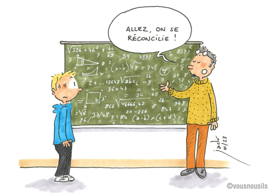 Quand l’élève de seconde se réconcilie avec les mathématiques…