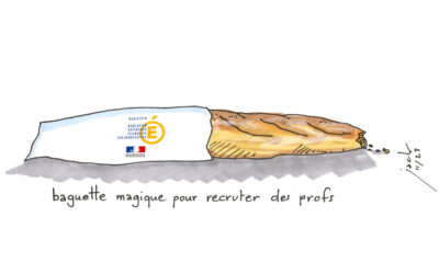 La baguette de pain, c’est magique pour recruter des enseignants !