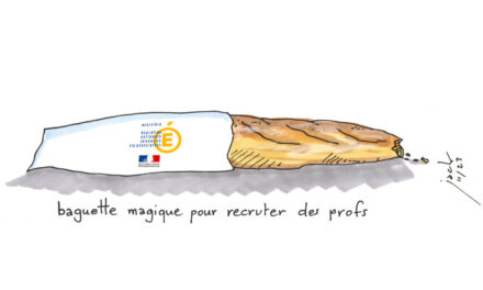 La baguette de pain, c’est magique pour recruter des enseignants !