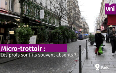 Micro-trottoir : les profs sont-ils souvent absents ?