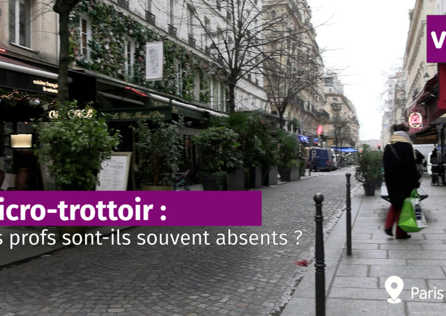 Micro-trottoir : les profs sont-ils souvent absents ?