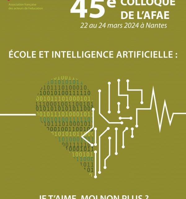 45e colloque de l’AFAE : “Rien ne sert de diaboliser l’intelligence artificielle” (William Marois)