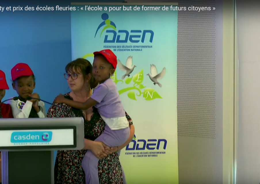 [VIDEO] Prix Samuel Paty et prix des écoles fleuries : « l’école a aussi pour but de former de futurs citoyens »