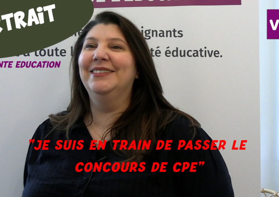[Portrait vidéo] AED : le plus dur dans votre métier ? « La polyvalence. Je peux gérer un bobo, des absences, une peine de cœur… »