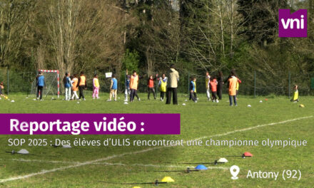 [Vidéo] SOP 2025 : des élèves d’ULIS rencontrent une championne olympique d’escrime