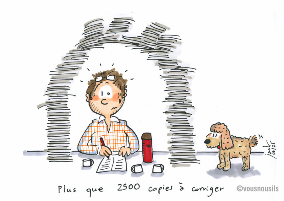 Corriger les copies du bac : les meilleures conditions réunies