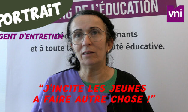 [Portrait] Agent d’entretien : un mot pour les jeunes qui souhaiteraient faire votre métier ? « Changez de voie ! C’est un métier qui est très pénible »