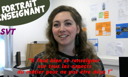 [Portrait vidéo] Prof de SVT : « la molécule d’ADN a été pour moi une révélation »