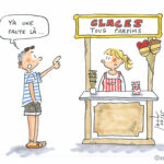 Quand un enseignant prend une glace en vacances…
