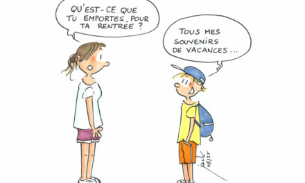 Rentrée des classes : « je viens avec mon été »