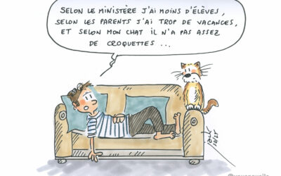 Elèves, vacances, croquettes : pour les profs, le compte n’est pas bon !
