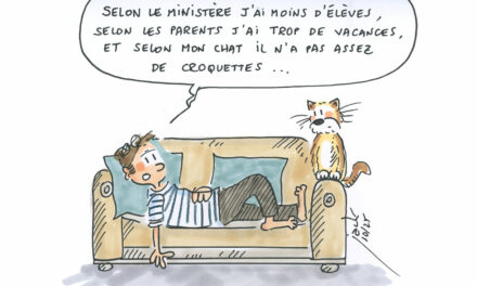 Elèves, vacances, croquettes : pour les profs, le compte n’est pas bon !
