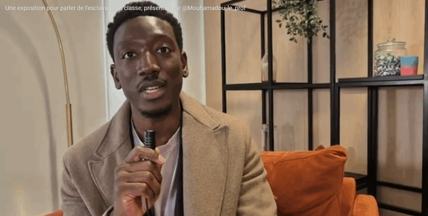 Une exposition pour parler de l’esclavage en classe, présentée par @Mouhamadou_le_prof Capture d’écran 2025-11-14 152449