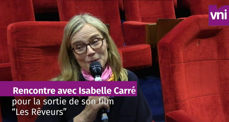 Isabelle Carré : dans mon film « Les Rêveurs », je veux faire passer un message aux jeunes qui ne vont pas bien