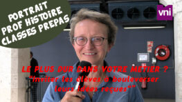 [Portrait vidéo] Professeure agrégée en classes préparatoires : « Enseigner l’Histoire, c’est enseigner l’esprit critique plus que le contenu ! »