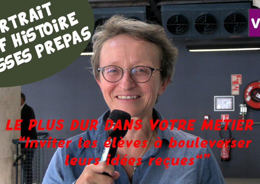 [Portrait vidéo] Professeure agrégée en classes préparatoires : « Enseigner l’Histoire, c’est enseigner l’esprit critique plus que le contenu ! »