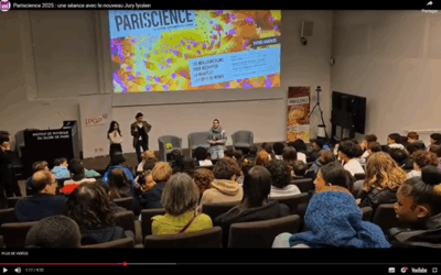 Evénement : Pariscience propose des projections et échanges en classe le 31 mars autour des Coups de coeur des élèves