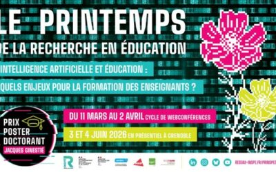 Réseau des INSPE : 12 webinaires sur IA et éducation à partir du 11 mars