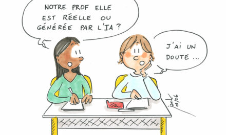 Un prof créé par intelligence artificielle ?
