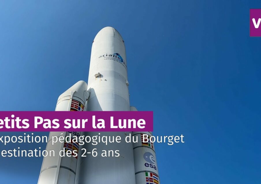 « Petits pas sur la Lune » : l’exposition pédagogique du Musée de l’Air et de l’Espace