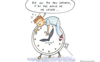 Même en commençant les cours plus tard, le plus dur reste de se lever !