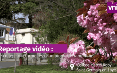 Le collège qui forme les champions de trampoline