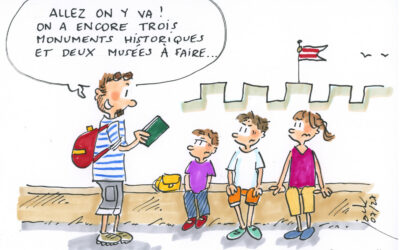 Professeur d’histoire-géo : les vacances en famille