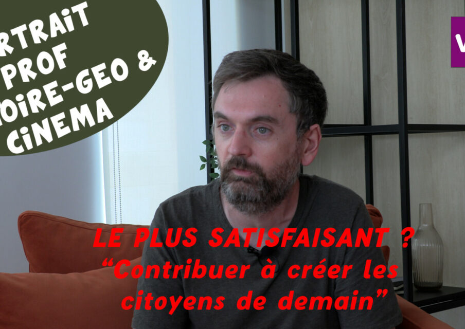 [Portrait] Professeur d’histoire-géo : « j’ai choisi d’enseigner cette discipline car c’était celle que je maîtrisais le moins »