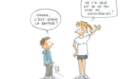 Interdiction de parler de la rentrée !
