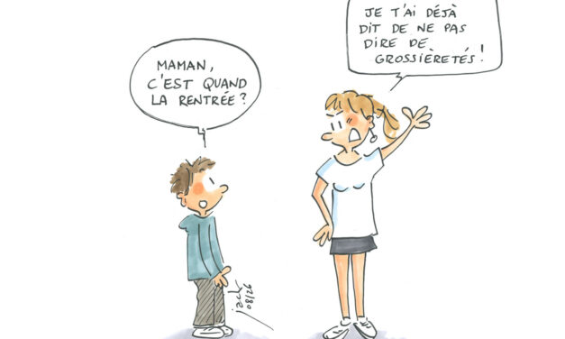 Interdiction de parler de la rentrée !