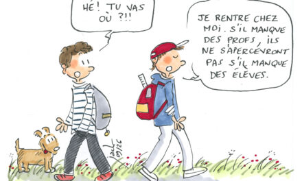 Les professeurs manquent : pas une raison pour manquer la classe !