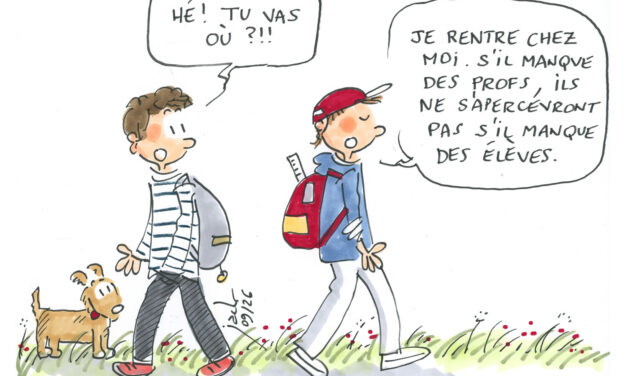 Les professeurs manquent : pas une raison pour manquer la classe !